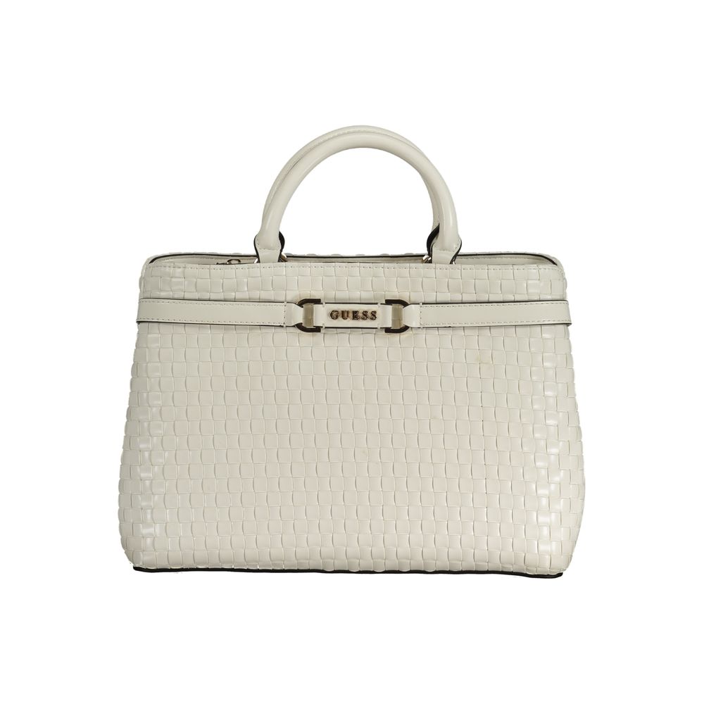 Guess Jeans handbag in white polyethylene